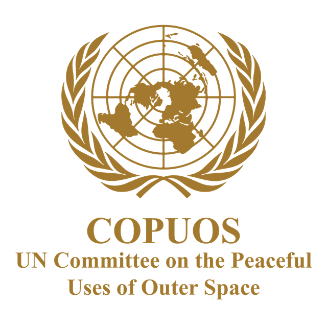 UN Committee on the Peaceful Uses of Outer Space emblem