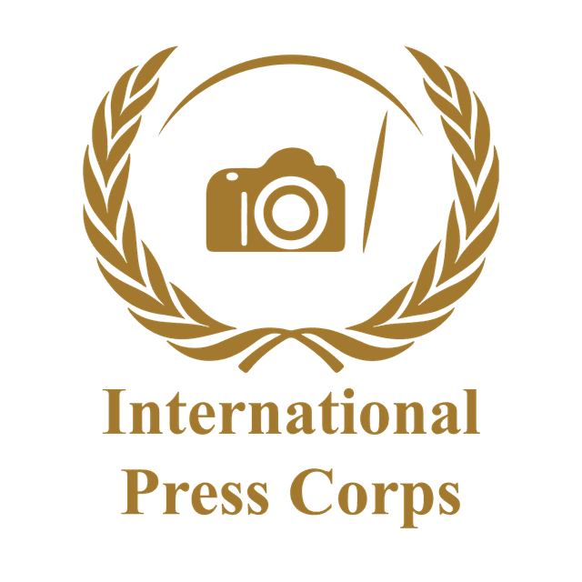 International Press Corps emblem